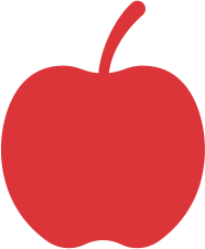 red apple